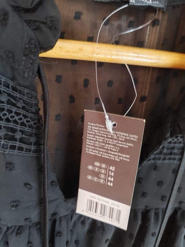 Blusa Esmara Negra Talla M a estrenar