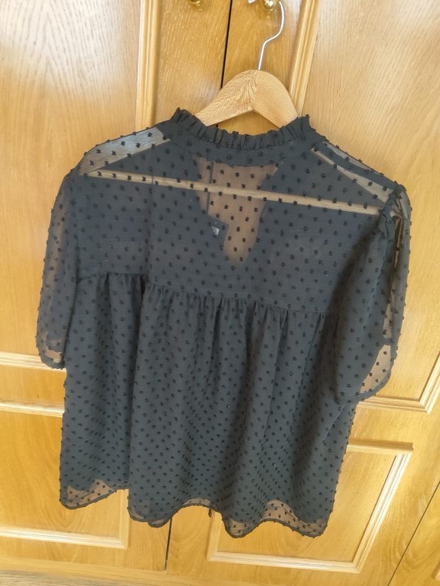 Blusa Esmara Negra Talla M a estrenar