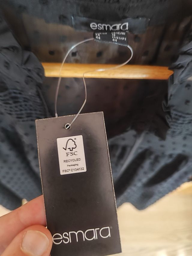 Blusa Esmara Negra Talla M a estrenar