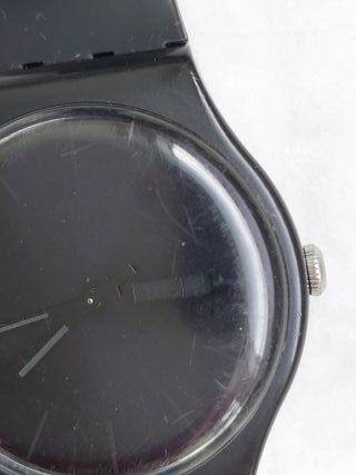 Orologio Swatch Day Date Nero