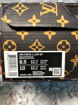 Nike Air Force 1 x LV Caja