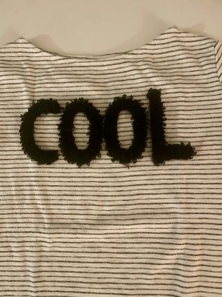 Camiseta C&A niña rayas COOL talla 122/128