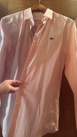 Camisa Lacoste Mujer Talla M Rosa
hombre talla S