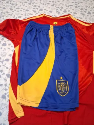 Conjunto Fútbol España Niño Talla 19
