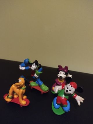 Lotto 4x Disney Skateboard Mini Vintage '90