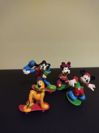 Lotto 4x Disney Skateboard Mini Vintage '90