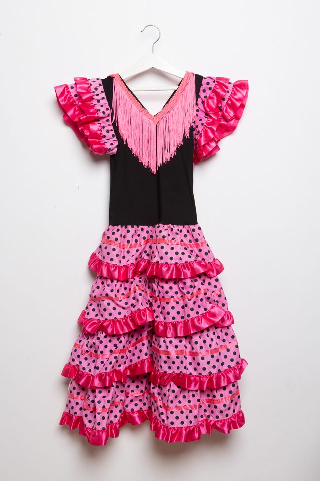 Disfraz Sevillana Niña Talla 10