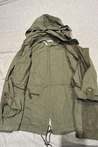 Chaqueta verde mujer