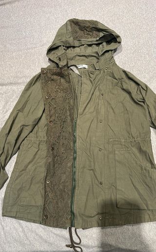Chaqueta verde mujer
