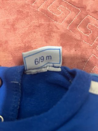 Felpa SSC Napoli bimbo 6/9 mesi