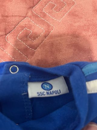 Felpa SSC Napoli bimbo 6/9 mesi