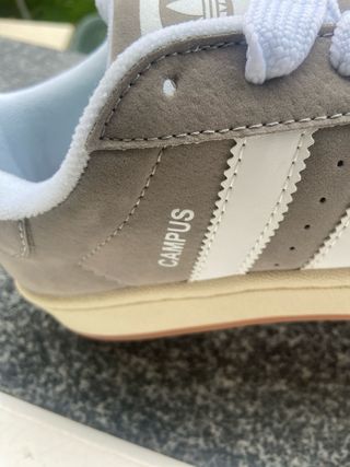 Zapatillas Adidas Campus Grises 