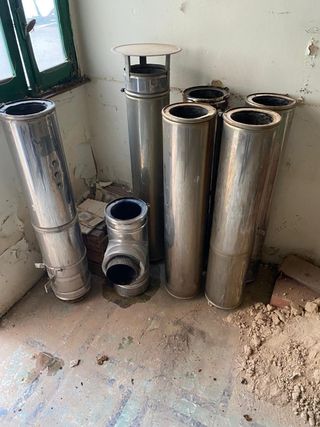 Pack completo tubos evacuación humos calderas