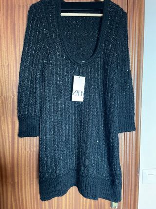 Vestido jersey Zara talla única