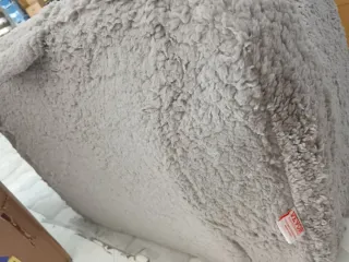 Sillón Infantil VEVOR Gris Felpa