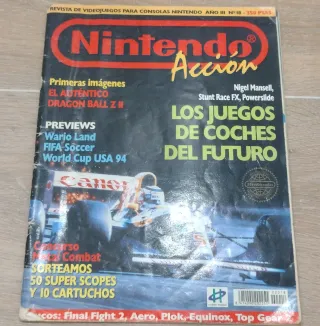 Revista Nintendo Acción Nº18