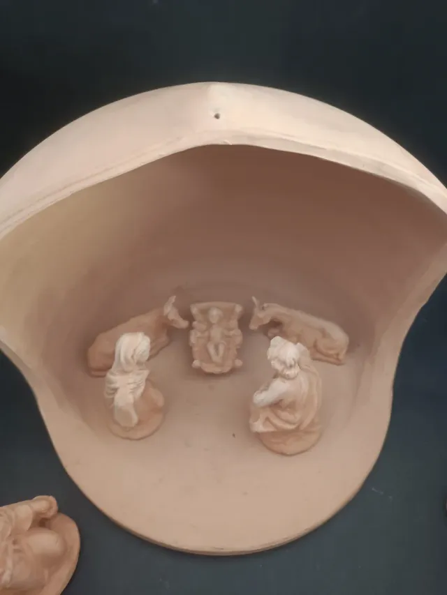 Presepe in terracotta
