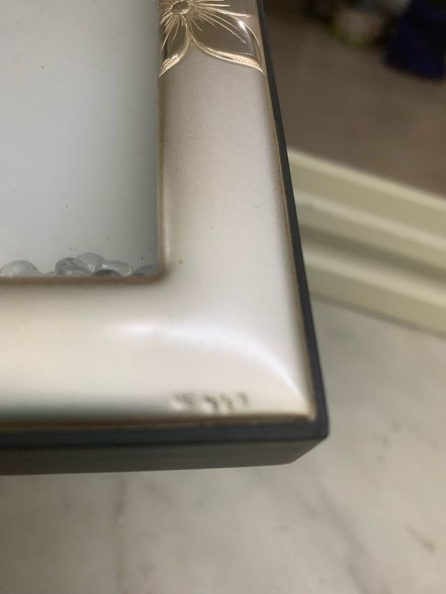 Cornice Pierre Cardin Argentata