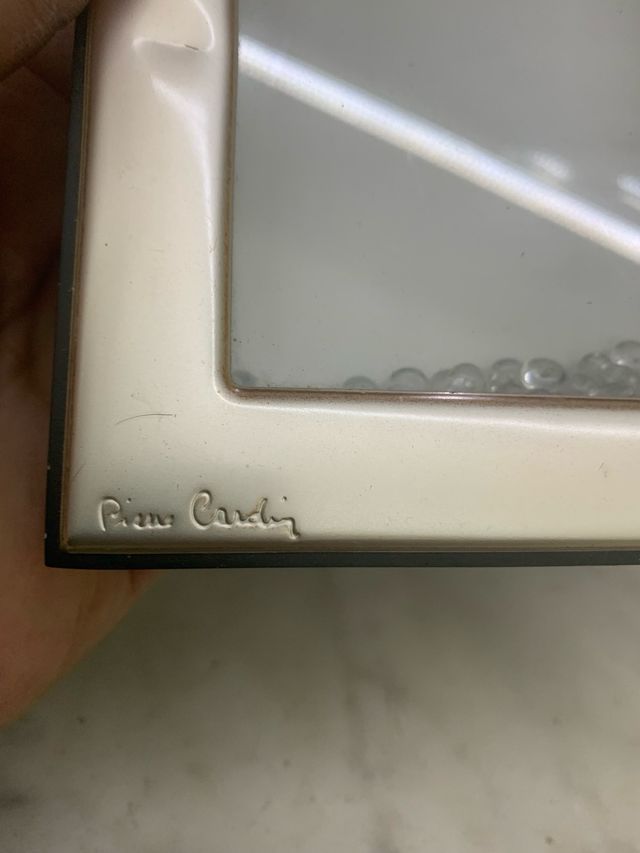 Cornice Pierre Cardin Argentata