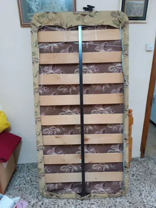 Cabecero cama madera 90cm con somier