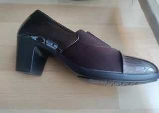 Zapatos confort marrones talla 40