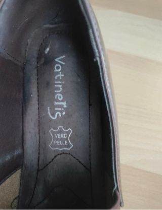 Zapatos confort marrones talla 40