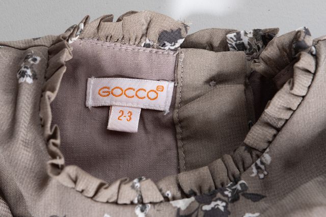 Vestido Gocco Talla 2-3 Floral