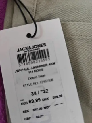 Lote Pantalones cargo 