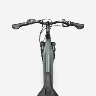 Bicicleta Todocamino Eléctrica E-Actv 100 Gris Antracita