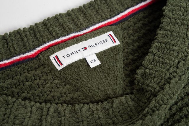 Jersey Tommy Hilfiger verde 128cm