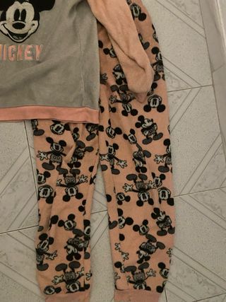 Pijama Mickey Mouse peluche 2 piezas