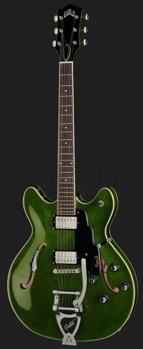 Guitarra Guild Starfire I con vibrato. Excelente.