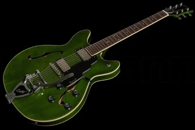 Guitarra Guild Starfire I con vibrato. Excelente.