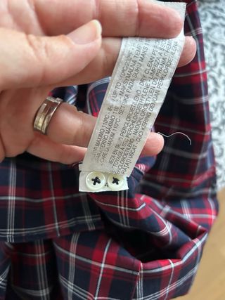 Camisa Zara Man cuadros