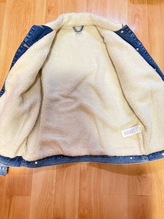 Cazadora vaquera borrego mujer Talla S