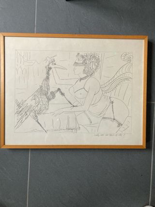 Lotto 3 disegni Blasco Mentor