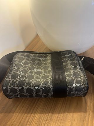 Bolso Tous bandolera negro y gris