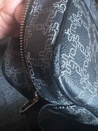 Bolso Tous bandolera negro y gris