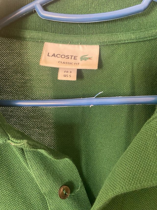 Lacoste Polo Beige Talla M