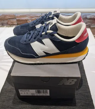 Zapatillas New Balance MS237VI Azul/Rojo Talla 42.