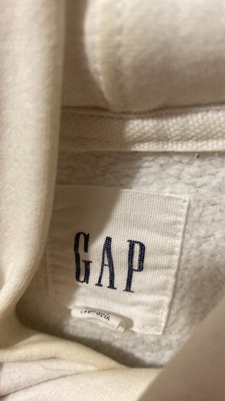 Sudadera Gap Blanca Talla L