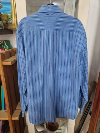 Camisa Tommy Hilfiger Rayas Azul 