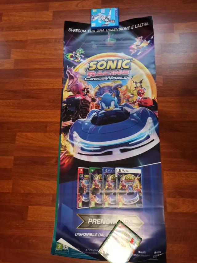 Poster Sonic Racing Crossworlds