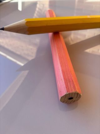 Lote 2 lápices madera 40 cm cada uno