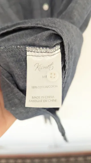 Camisa sin mangas