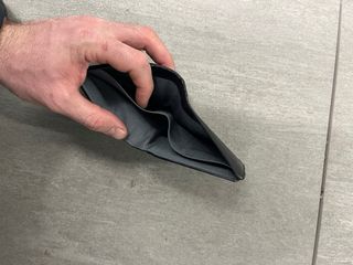 Portafogli Jil Sander in pelle nera