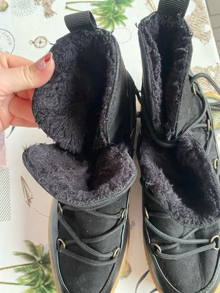 Botas de invierno con pelo talla 39 impecables