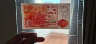 Billete 2000 pesetas Banco de España