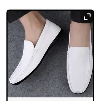 Zapatos casuales hombre blancos nuevos