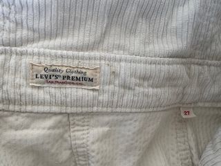 Levi's Mono, Peto de color blanc/blanco largo